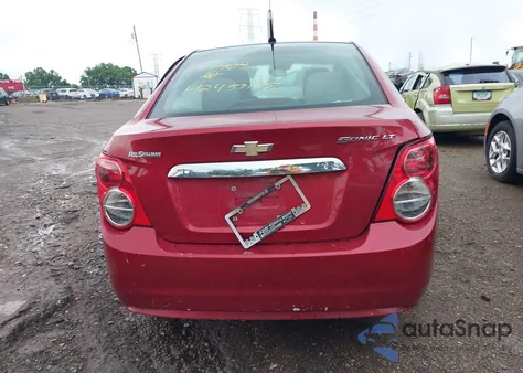 2013 Chevrolet Sonic Lt Auto z USA, uszkodzony, nr VIN 1G1JC5SH0D4177909